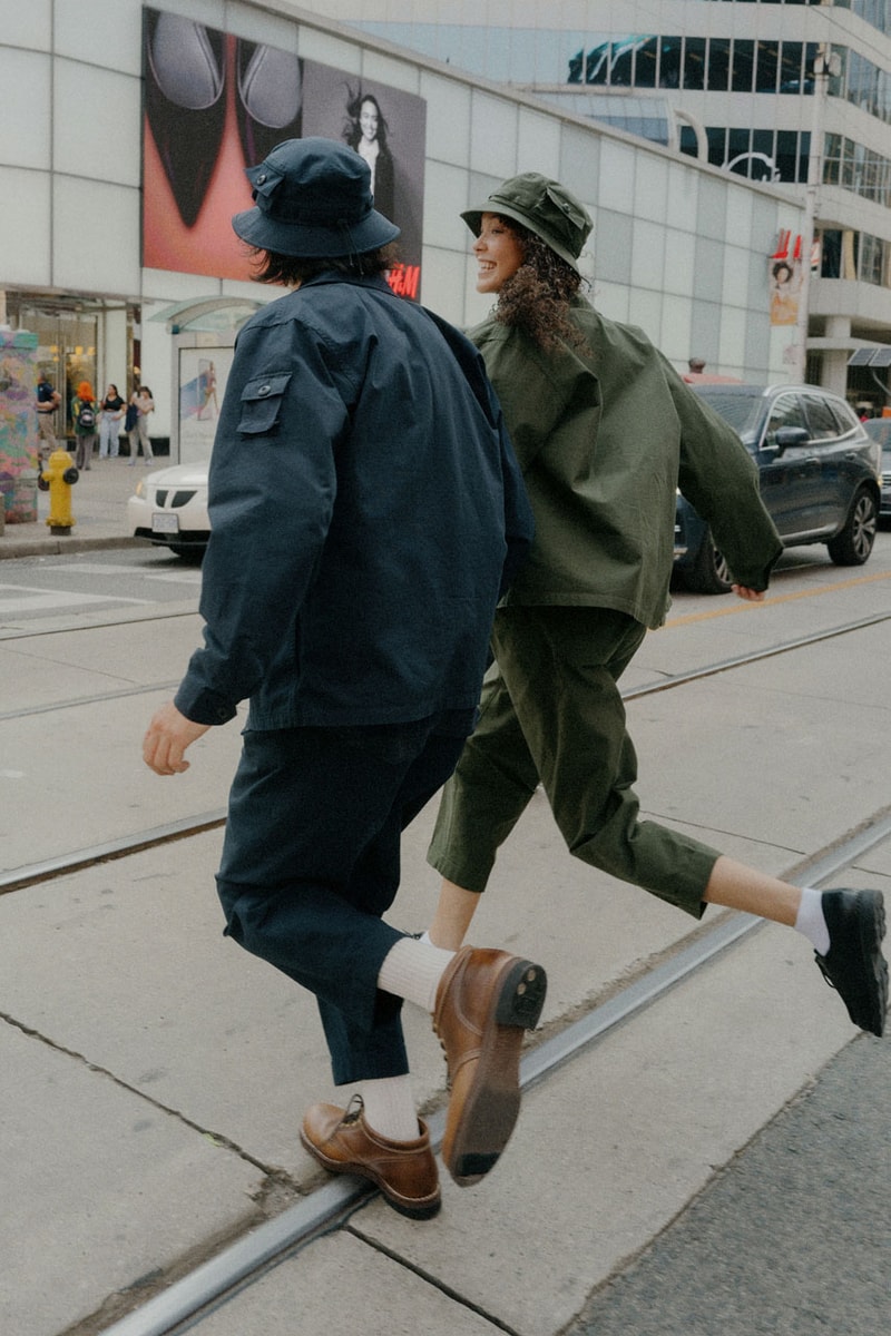 BEAMS PLUS x Lost & Found Connect Over Cotton Ripstop release info jacket pants pleat jungle hat toronto collaboration collab link global official website fw24 fall winter