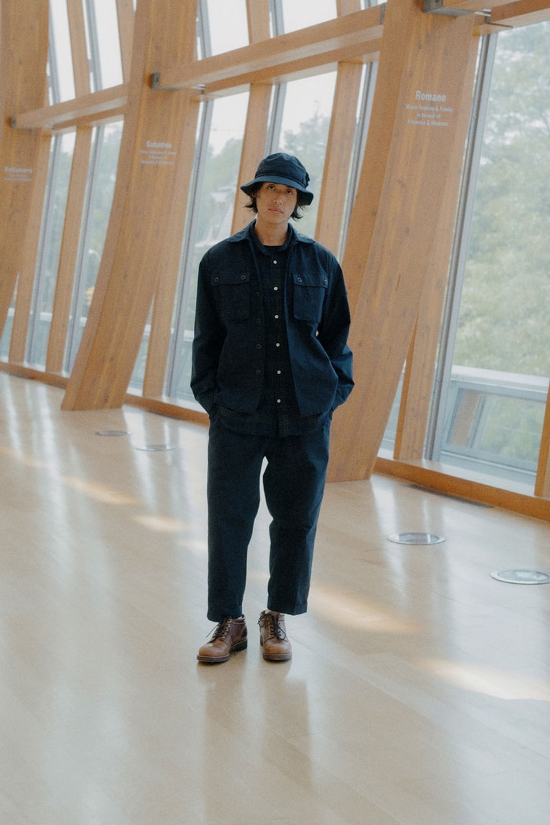 BEAMS PLUS x Lost & Found Connect Over Cotton Ripstop release info jacket pants pleat jungle hat toronto collaboration collab link global official website fw24 fall winter