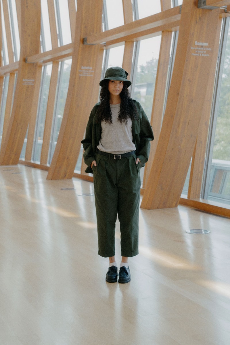 BEAMS PLUS x Lost & Found Connect Over Cotton Ripstop release info jacket pants pleat jungle hat toronto collaboration collab link global official website fw24 fall winter