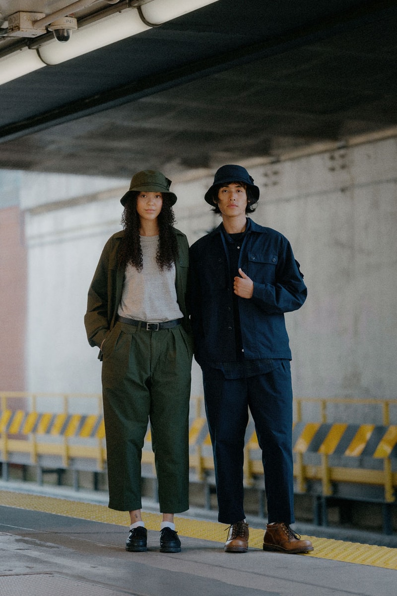 BEAMS PLUS x Lost & Found Connect Over Cotton Ripstop release info jacket pants pleat jungle hat toronto collaboration collab link global official website fw24 fall winter