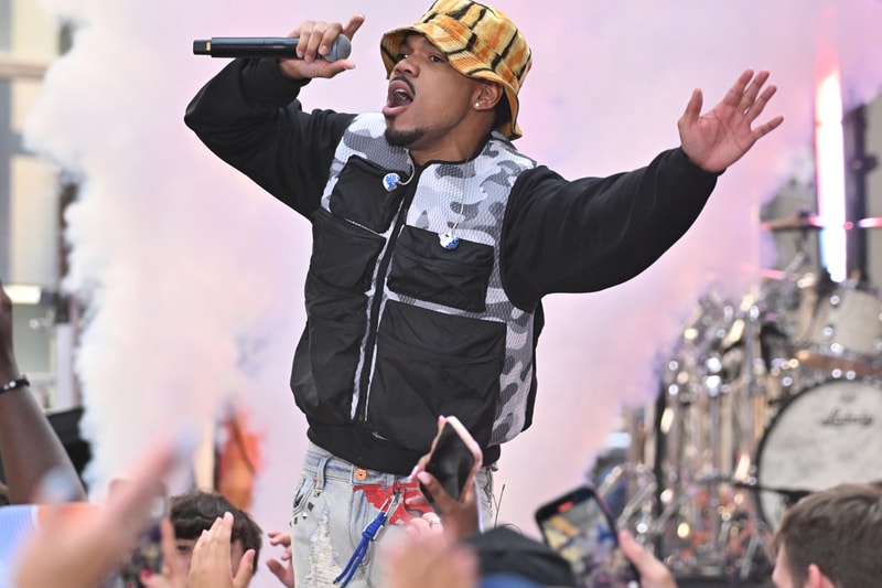 chance the rapper 3333 single daughter cover art gig show concert ticket sales low minnesota state fair black star album lp details
