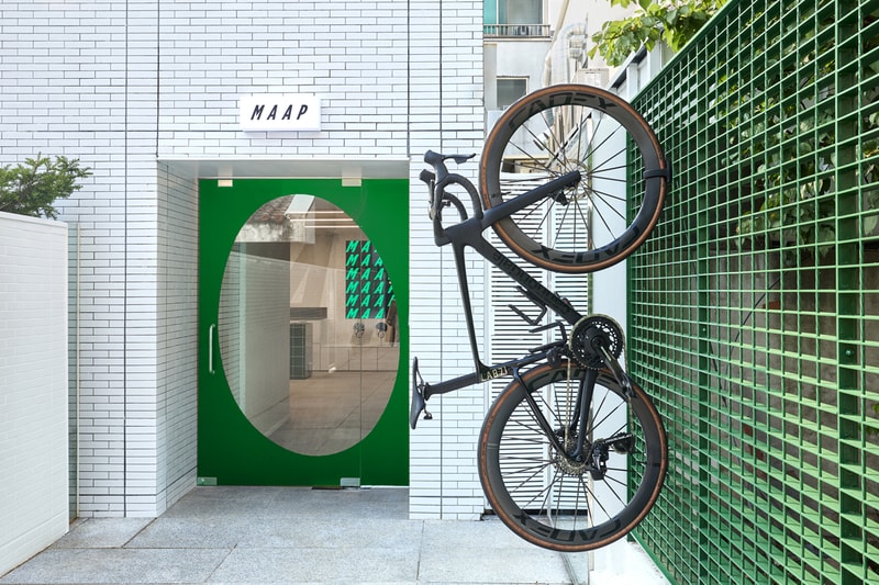 maap seoul store opening concept retail space austrailia melbourne cycling kit apparel performancewear brand