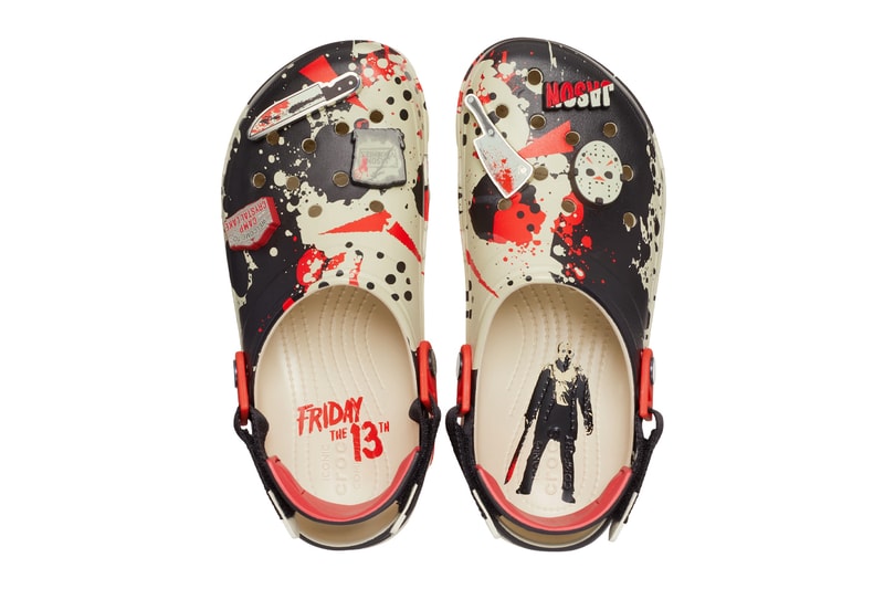 A Nightmare on Elm Street IT Friday the 13th Crocs All-Terrain Clog Release Info 210240 210239 210241