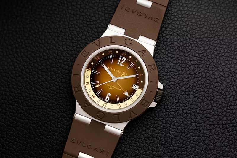 "BVLGARI Aluminum GMT x Fender® Limited Edition Bulgari Comes Together With Fender for Limited Edition Aluminium GMT Watch stratocaster inspiration geneva watch days