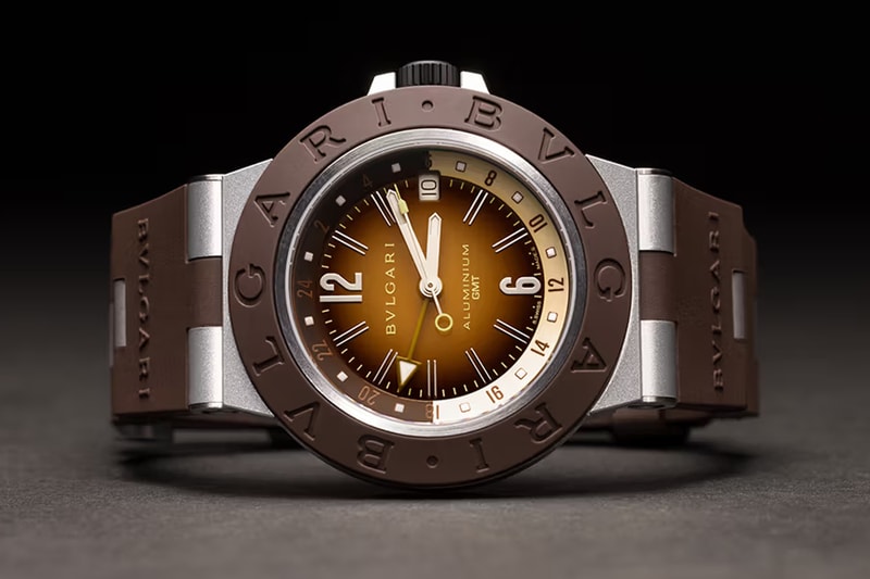 "BVLGARI Aluminum GMT x Fender® Limited Edition Bulgari Comes Together With Fender for Limited Edition Aluminium GMT Watch stratocaster inspiration geneva watch days