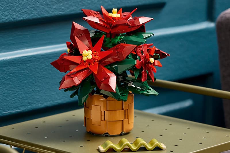 LEGO Icons Wreath Poinsettia 10340 10370 Release Date botanical build collection info store list buying guide photos price