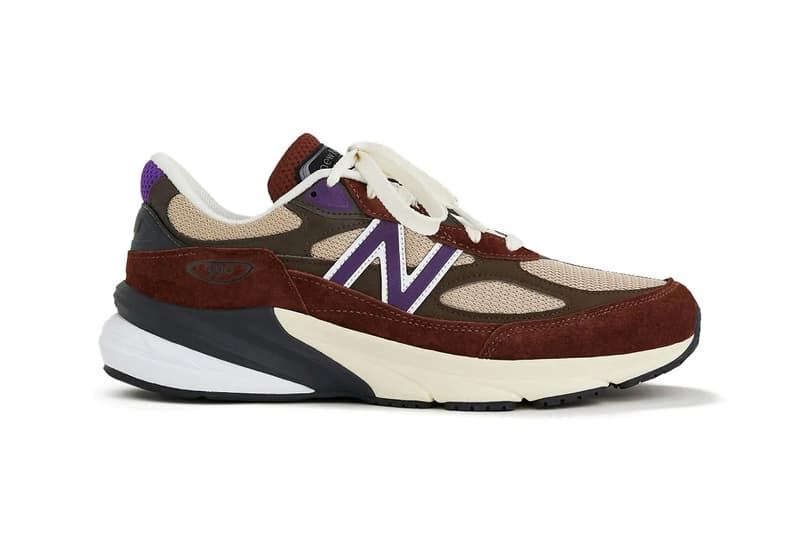 New Balance 990v6 Surfaces in an Earthy "Rich Oak" U990OP6 made in usa nature fall shoe dad shoe nb Cosmic Grape