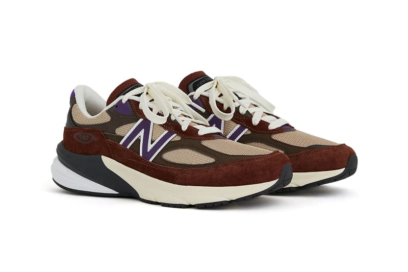 New Balance 990v6 Surfaces in an Earthy "Rich Oak" U990OP6 made in usa nature fall shoe dad shoe nb Cosmic Grape