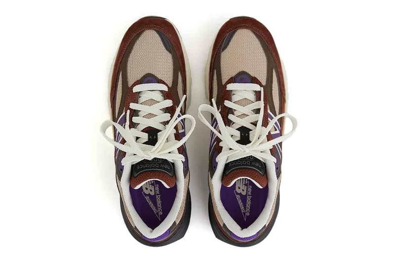 New Balance 990v6 Surfaces in an Earthy "Rich Oak" U990OP6 made in usa nature fall shoe dad shoe nb Cosmic Grape