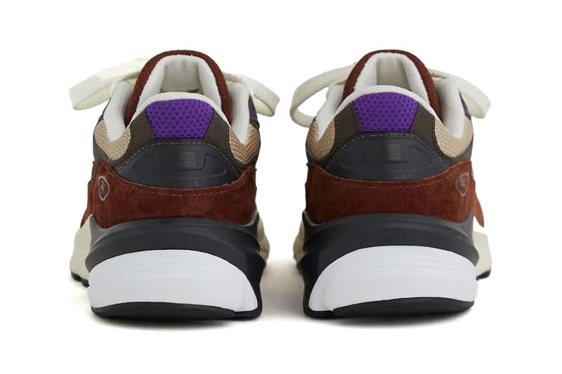 New Balance 990v6 Surfaces in an Earthy "Rich Oak" U990OP6 made in usa nature fall shoe dad shoe nb Cosmic Grape