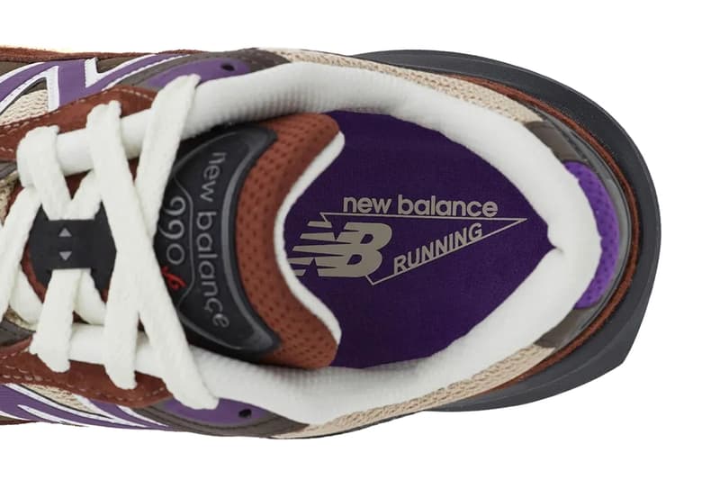 New Balance 990v6 Surfaces in an Earthy "Rich Oak" U990OP6 made in usa  nature fall shoe dad shoe nb Cosmic Grape