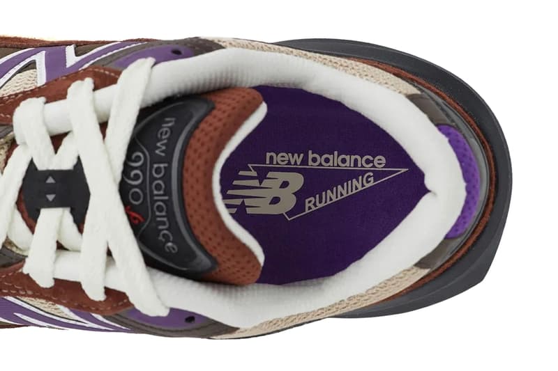 New Balance 990v6 Surfaces in an Earthy "Rich Oak" U990OP6 made in usa nature fall shoe dad shoe nb Cosmic Grape