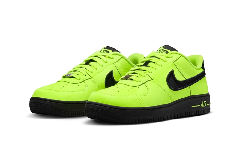 Official Look at the Nike Air Force 1 Low Dance "Volt" Volt/Black-Gunmetal FJ7409-700 november fall 2024 release af1 af1 low womens mens swoosh