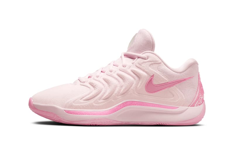 Nike KD 17 "Aunt Pearl Release Info FZ1518-600 Pink Foam/Beyond Pink kevin durant basketball tradition shoes sneakers