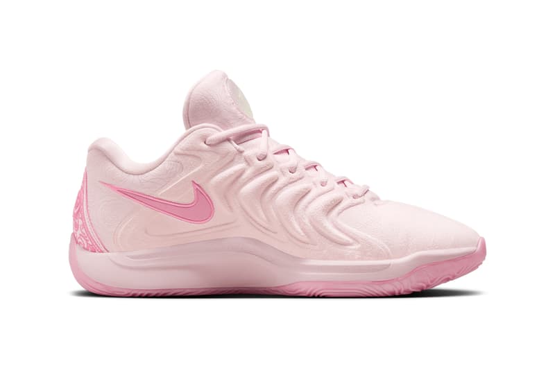 Nike KD 17 "Aunt Pearl Release Info FZ1518-600 Pink Foam/Beyond Pink kevin durant basketball tradition shoes sneakers