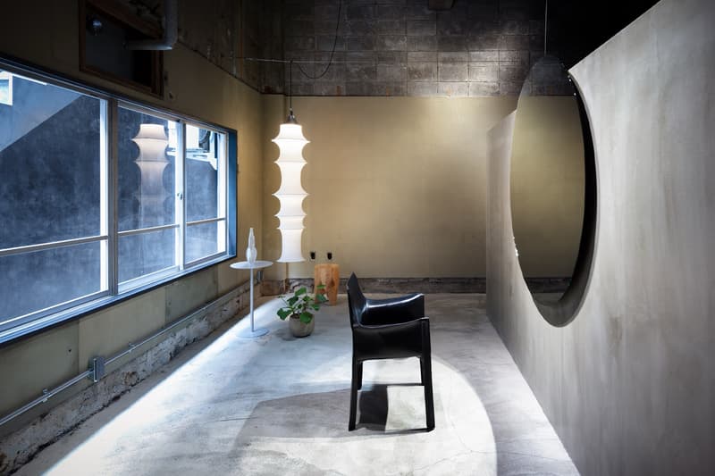 TAGI Hair Salon SIDES CORE Interior Design Japan Fukui Brutalist inspired industrial