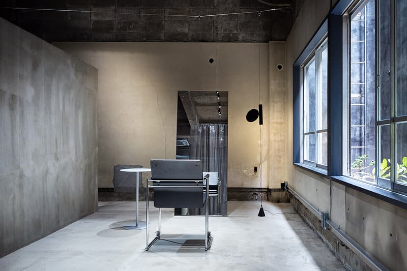 TAGI Hair Salon SIDES CORE Interior Design Japan Fukui Brutalist inspired industrial