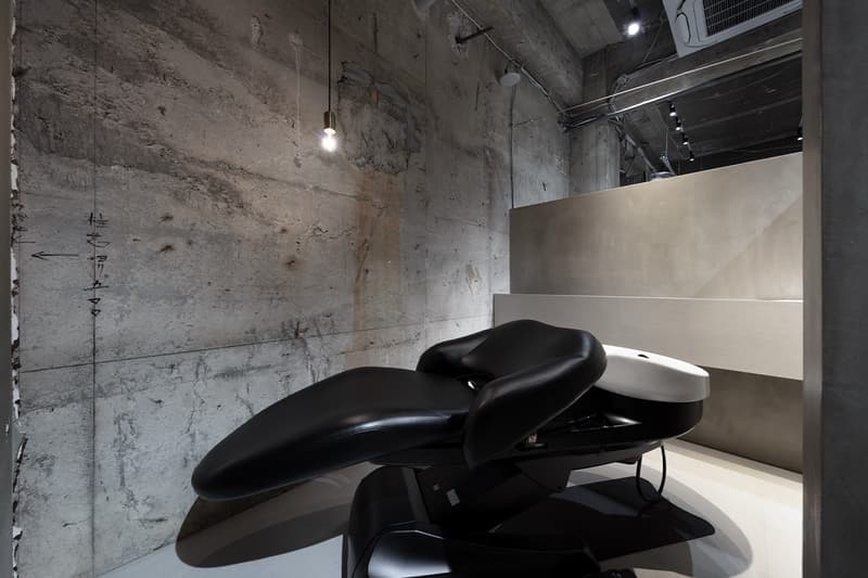 TAGI Hair Salon SIDES CORE Interior Design Japan Fukui Brutalist inspired industrial