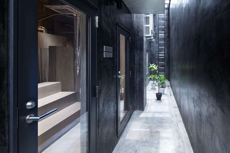 TAGI Hair Salon SIDES CORE Interior Design Japan Fukui Brutalist inspired industrial