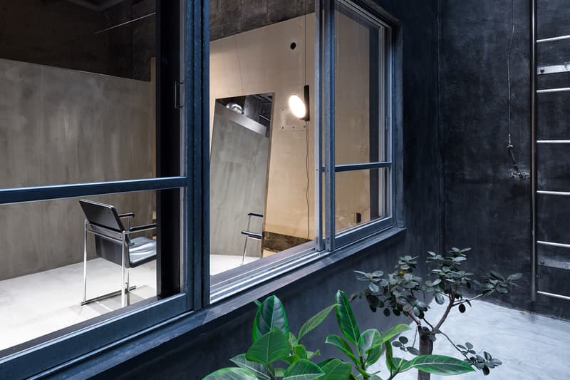 TAGI Hair Salon SIDES CORE Interior Design Japan Fukui Brutalist inspired industrial