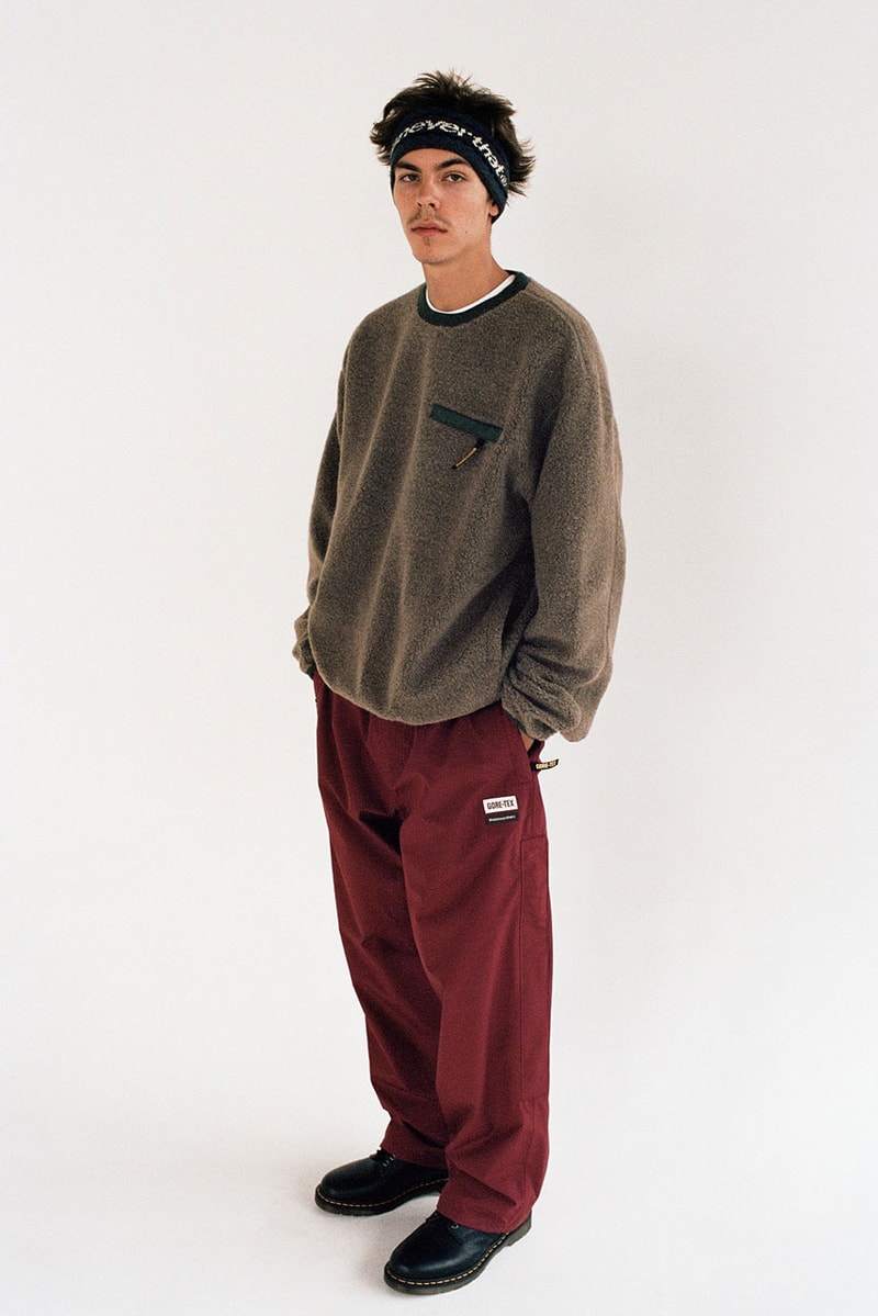thisisneverthat Goes GORE-TEX Mode in New Drop collab release info price this is never that streetwear fashion lookbook drop collection capsule jacket pants windstopper headwear trapper hat pocket zipper functional outerwear