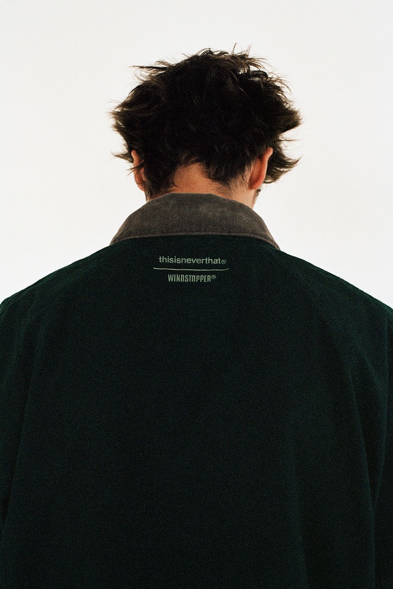 thisisneverthat Goes GORE-TEX Mode in New Drop collab release info price this is never that streetwear fashion lookbook drop collection capsule jacket pants windstopper headwear trapper hat pocket zipper functional outerwear