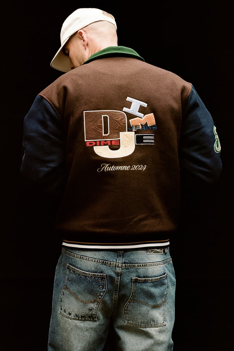 Dime Fall 2024 Is Rooted in Effortless Comfort skatewear brand skate brand montreal canada quebec based baseball jerseys cardigans wavy plush shorts caps fleece jackets