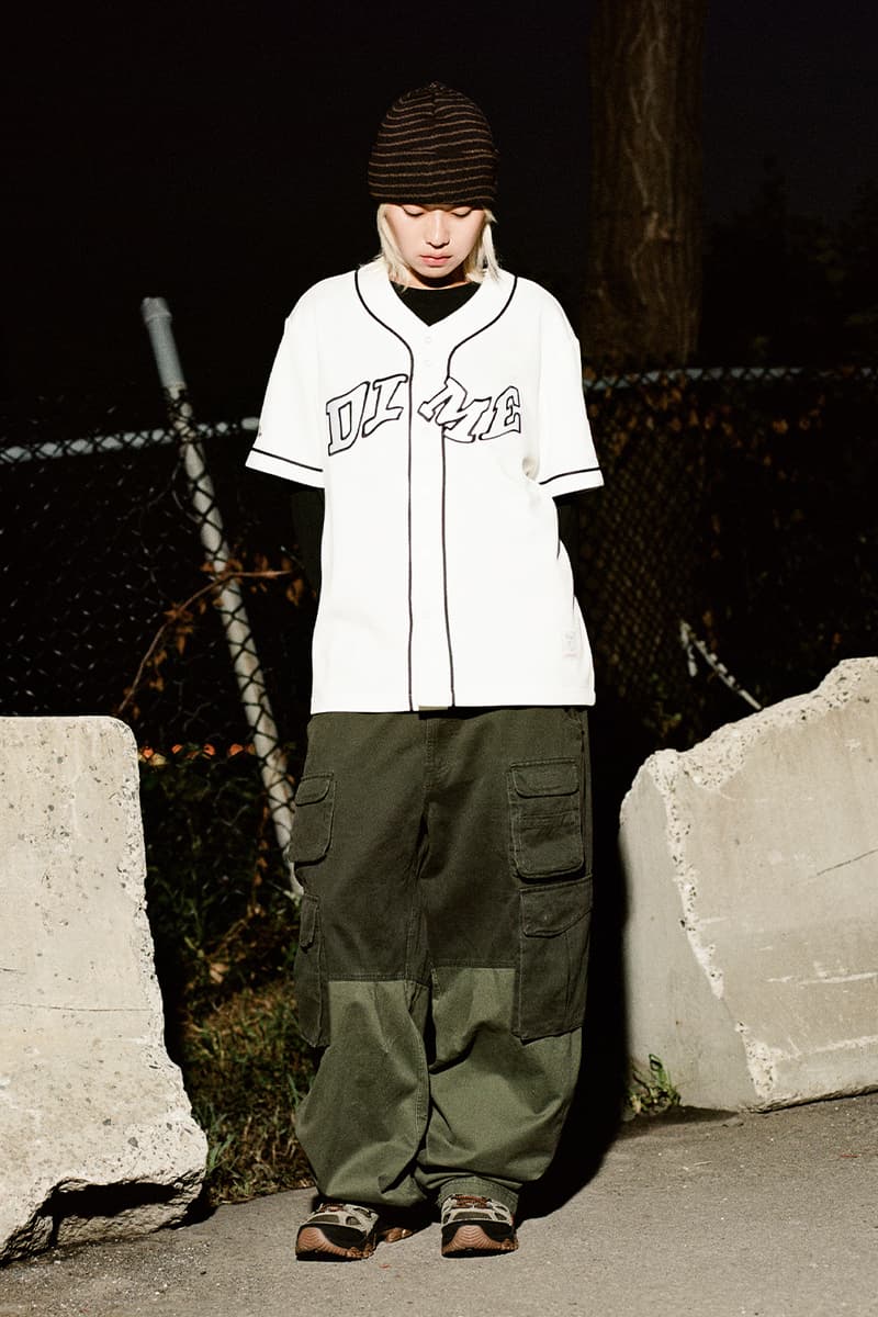 Dime Fall 2024 Is Rooted in Effortless Comfort skatewear brand skate brand montreal canada quebec based baseball jerseys cardigans wavy plush shorts caps fleece jackets