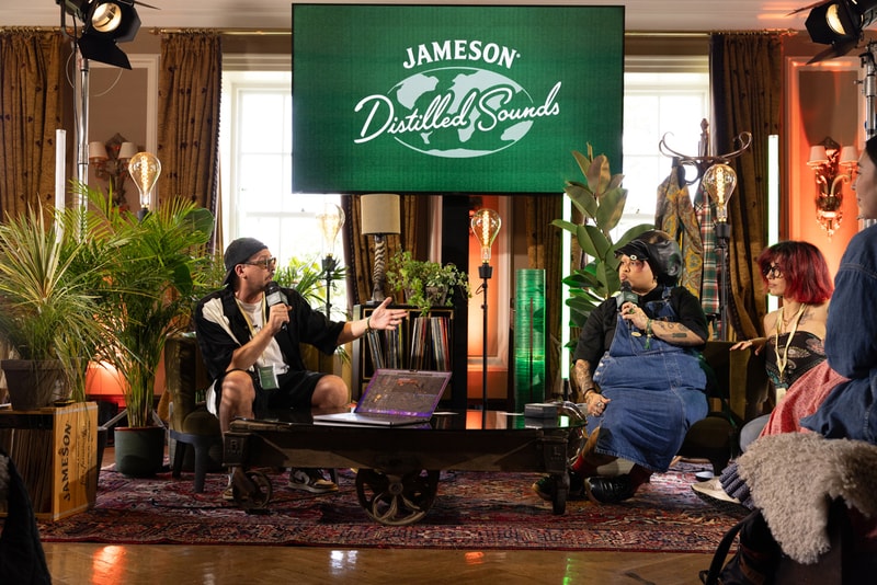 Jameson whiskey distilled sounds anderson paak cork sound distillery fender NTS ireland artists music program platform freak slug aoife nessa frances lady donli l'rain branco kaiit claudia