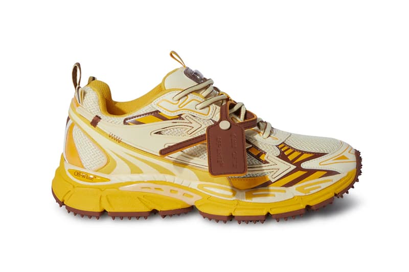 Off-White™️ BE RIGHT BACK” Sneaker shoe 1990s inspired performance running design Public Transit exclusive colorways paris miami new york milan