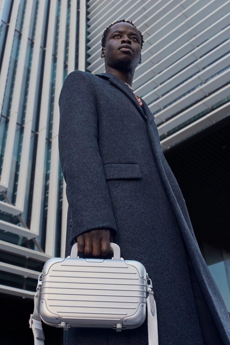 RIMOWA Original Bag Black Silver Crossbody Shoulder 