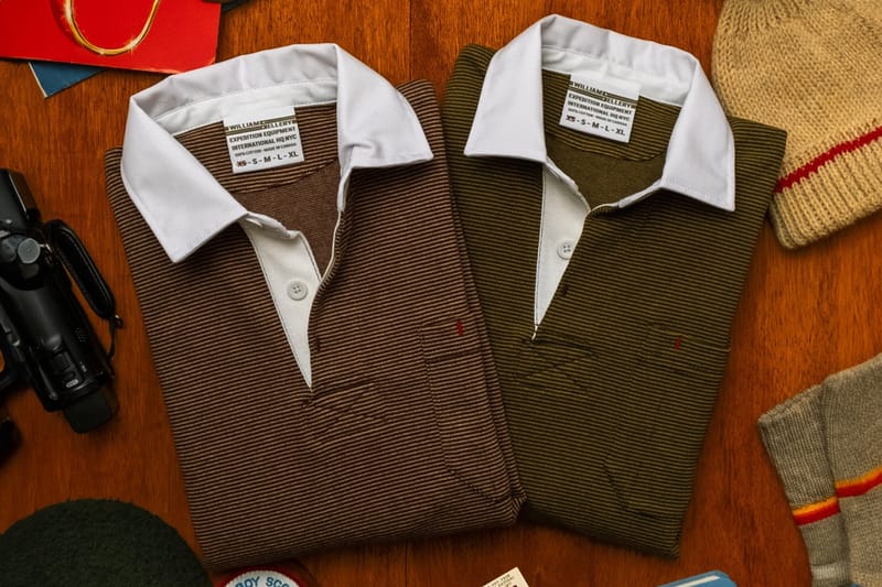 William Ellery Expands Its "Weekender" Shirt Offerings with New "Sandstone" and "Green Shale" Colorways