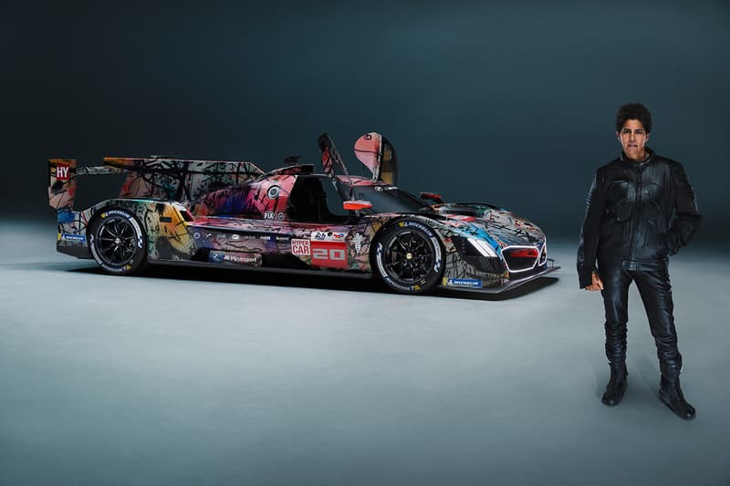 Julie Mehretu BMW Art Car Makes Debut in Asia heemin chung alvaro barrington i7 miniature debut frieze seoul 2024 automotive bmw m hybrid v8 racear