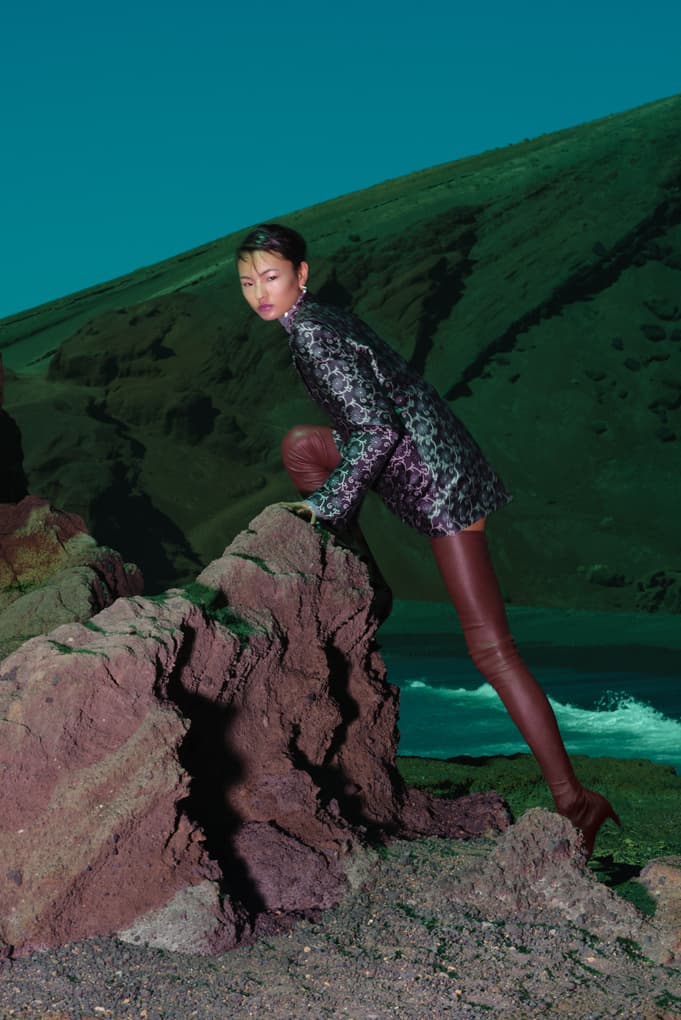 KENZO's FW24 Campaign Lets Earthlings Loose on Lanzarote's Volcanic Grounds