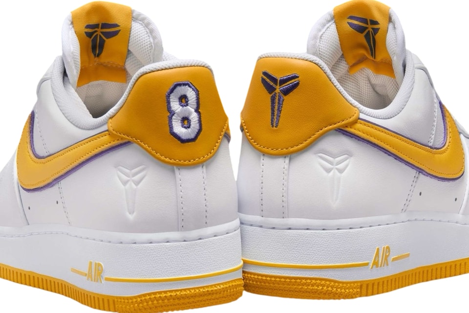 Kobe Bryant Nike Air Force 1 Low FZ1151-100 Release Date | Hypebeast 