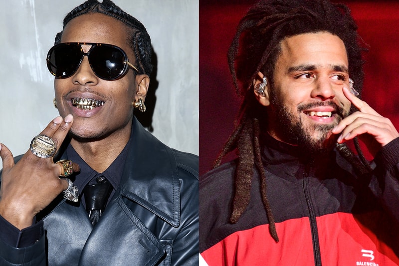 A$AP Rocky and J.Cole Are Dropping "Ruby Rosary" Tonight single collab release info stream dont be dumb tailor swif wetty highjack dont album delay drop spotify 