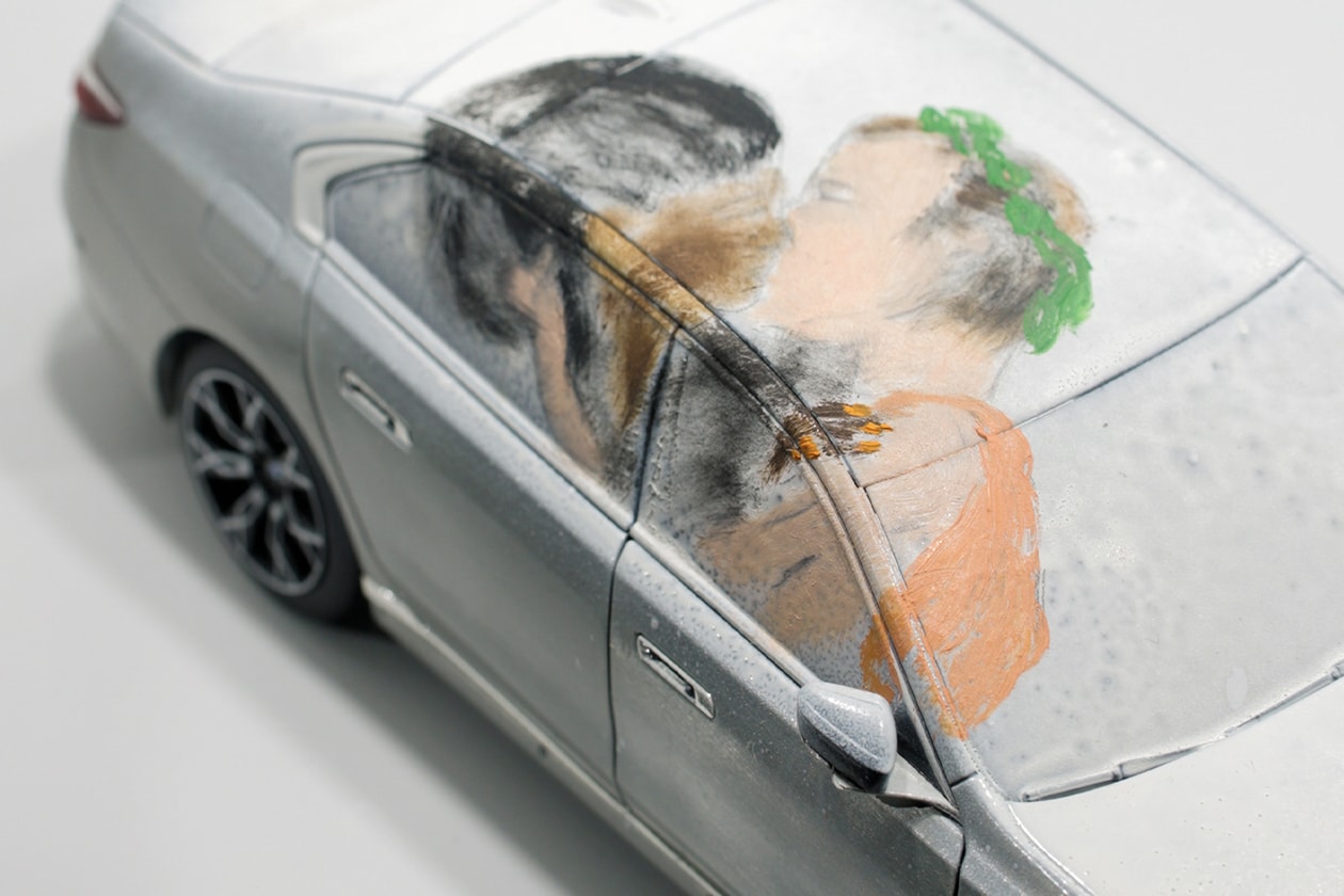 Julie Mehretu BMW Art Car Makes Debut in Asia heemin chung alvaro barrington i7 miniature debut frieze seoul 2024 automotive bmw m hybrid v8 racear