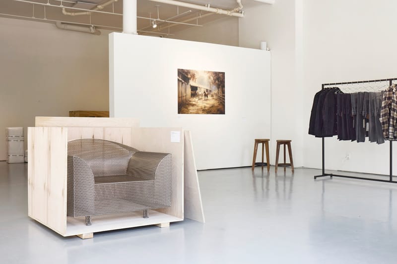 First Look at the JJJJound x Levi's New York Fashion Week 'Showroom' Installation