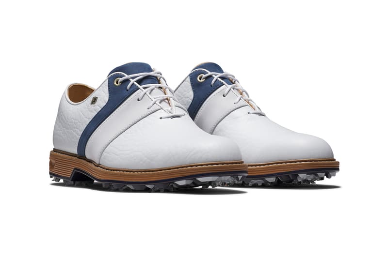 footjoy premiere series packard lx white navy golf leather shoe buy price release date list