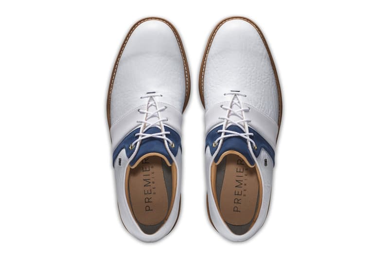 footjoy premiere series packard lx white navy golf leather shoe buy price release date list