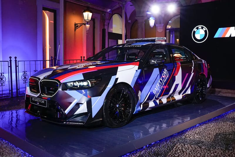 BMW Taps Into Hybrid Power for New M5 MotoGP Safety Car