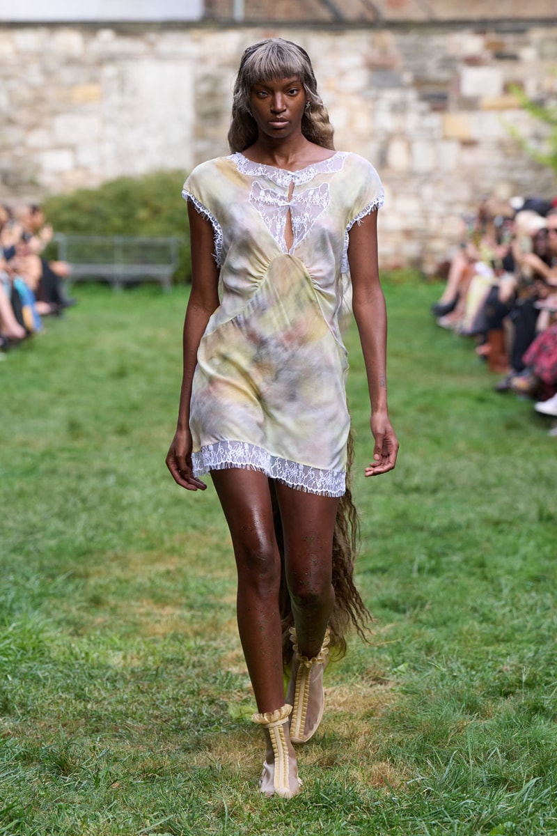 Collina Strada SS25 Reminds Us – Now, More than Ever - To Touch Grass runway collection nyfw new york fashion week collection release mara hoffman green lady earth sustainability hillary taymour interview