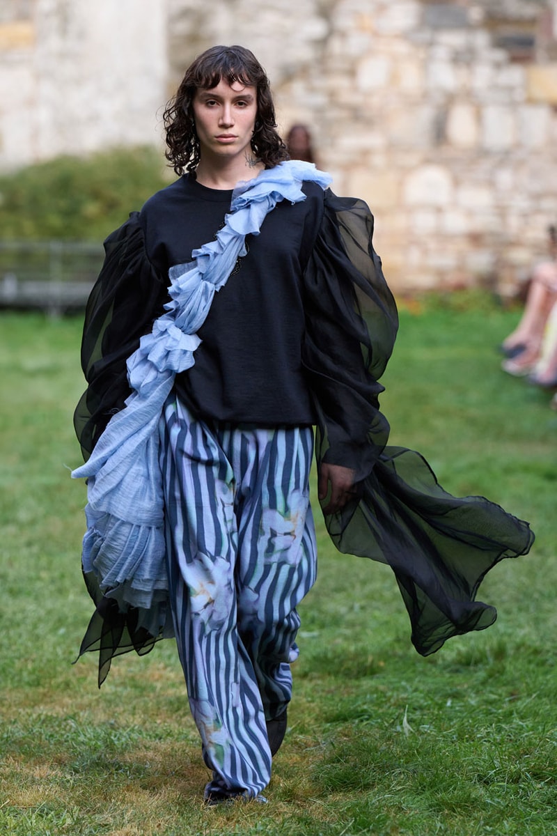 Collina Strada SS25 Reminds Us – Now, More than Ever - To Touch Grass runway collection nyfw new york fashion week collection release mara hoffman green lady earth sustainability hillary taymour interview