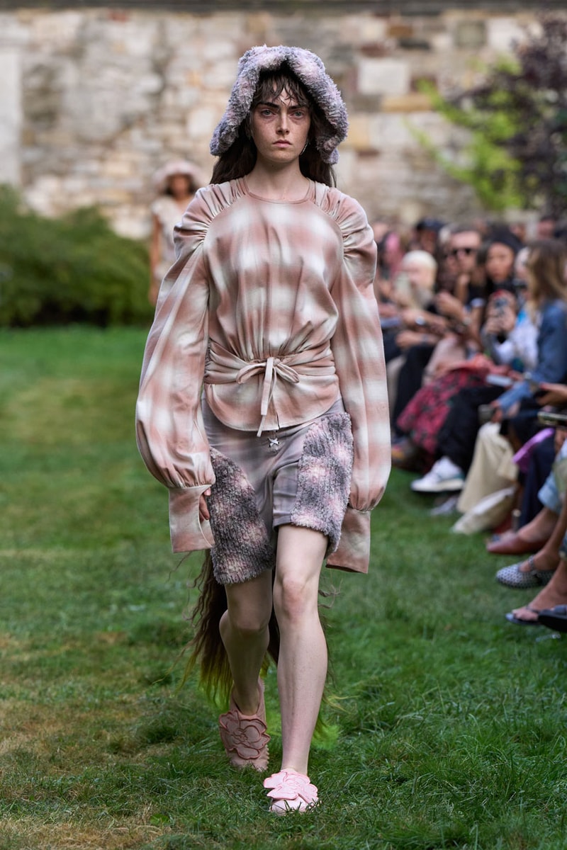 Collina Strada SS25 Reminds Us – Now, More than Ever - To Touch Grass runway collection nyfw new york fashion week collection release mara hoffman green lady earth sustainability hillary taymour interview
