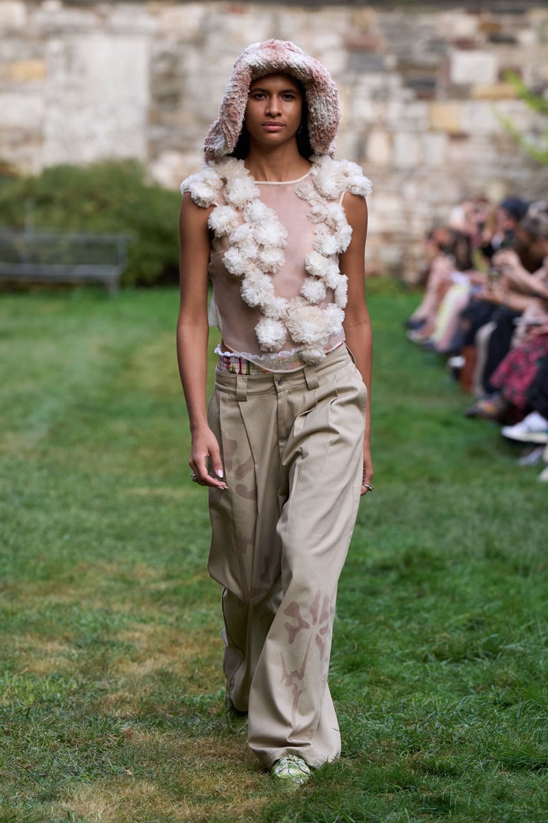 Collina Strada SS25 Reminds Us – Now, More than Ever - To Touch Grass runway collection nyfw new york fashion week collection release mara hoffman green lady earth sustainability hillary taymour interview