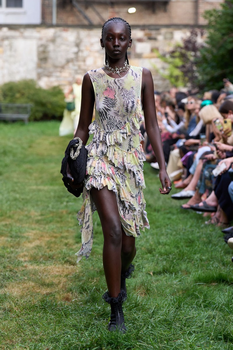 Collina Strada SS25 Reminds Us – Now, More than Ever - To Touch Grass runway collection nyfw new york fashion week collection release mara hoffman green lady earth sustainability hillary taymour interview