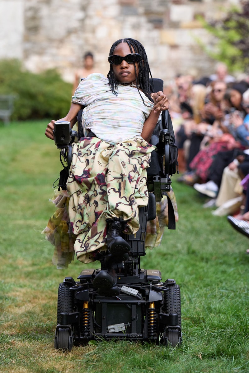 Collina Strada SS25 Reminds Us – Now, More than Ever - To Touch Grass runway collection nyfw new york fashion week collection release mara hoffman green lady earth sustainability hillary taymour interview