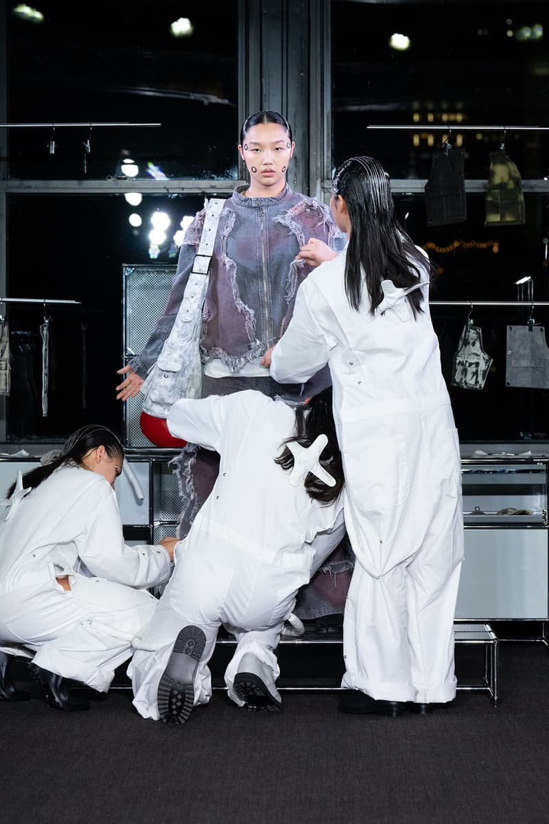 TOMBOGO SS25 Is All About Detachment runway reverse engineering tommy bogo bay area san francisco paris debut jacket pocket bag rich amiri duckwrth collection