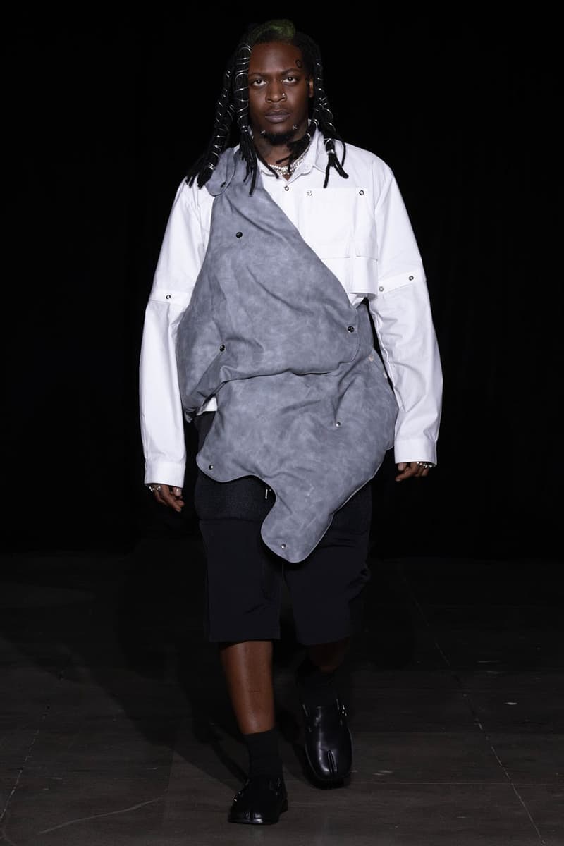 TOMBOGO SS25 Is All About Detachment runway reverse engineering tommy bogo bay area san francisco paris debut jacket pocket bag rich amiri duckwrth collection
