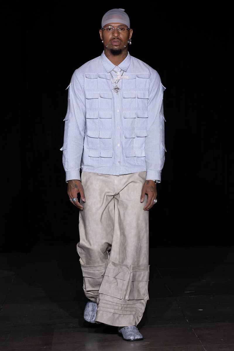 TOMBOGO SS25 Is All About Detachment runway reverse engineering tommy bogo bay area san francisco paris debut jacket pocket bag rich amiri duckwrth collection